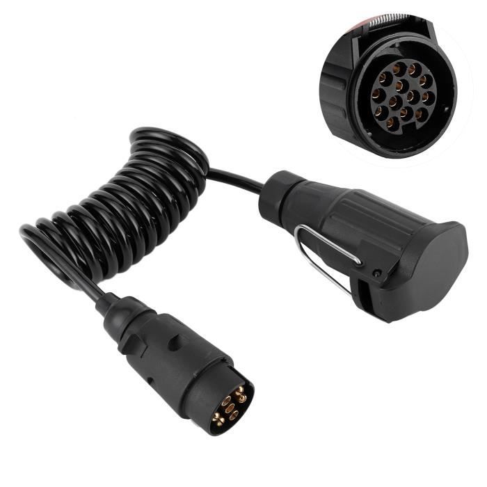 SURENHAP Connecteur de remorque Câblage de remorque Câbles de connexion de fil à ressort Rallonge Connecteurs de auto outil