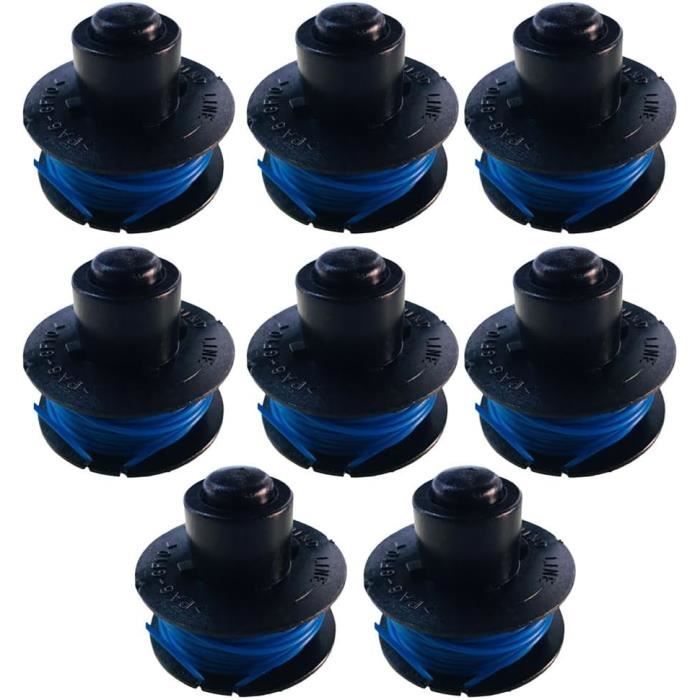 12 Bobines De Rechange Pour Débroussailleuse 18V - Compatible OLT1832, P2000, P2001, P2002, P2003 - 7