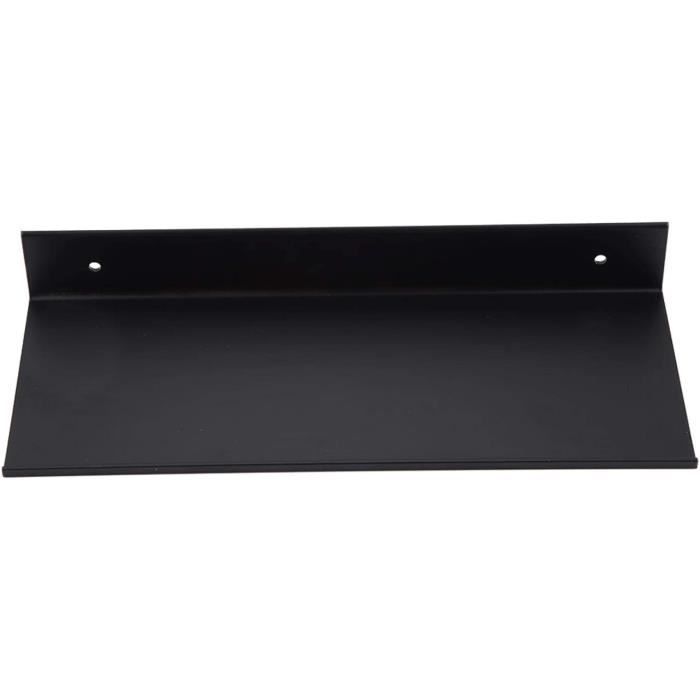 Lot De 4 étagères Flottantes En Acrylique Transparent 38 Cm - Écran Invisible, Bibliothèque