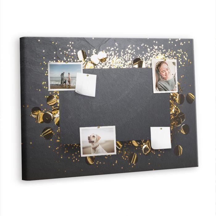 Lot De 2 Tableaux Décoratifs Avec Relief - Thème Loup, Style Impressionnisme
