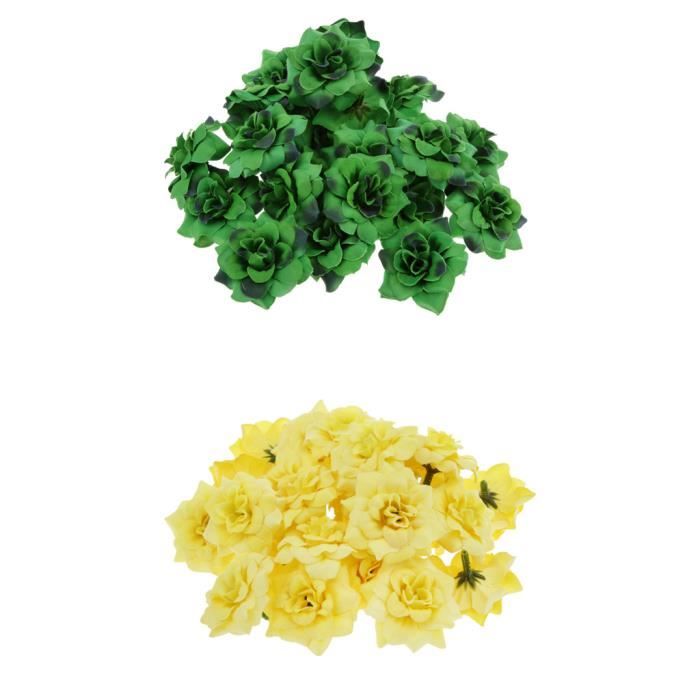 Fleur Artificielle,têtes De Fleurs Artificielles En Soie,6 Pièces,pour
