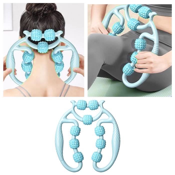 Massage de rouleau de dos, pilier de yoga en liège,Rouleau de massage complet après l'entraînement | Rouleau de massage de récupération musculaire, rouleau d'exercice de yoga portable pour le s