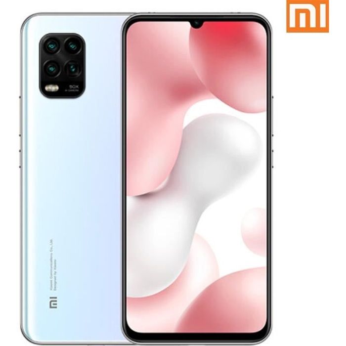 Xiaomi Mi 10 Lite 128 Go Blanc - vue 2