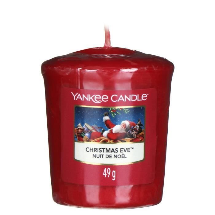 Yankee Candle Votive Christmas Eve Cdiscount Maison