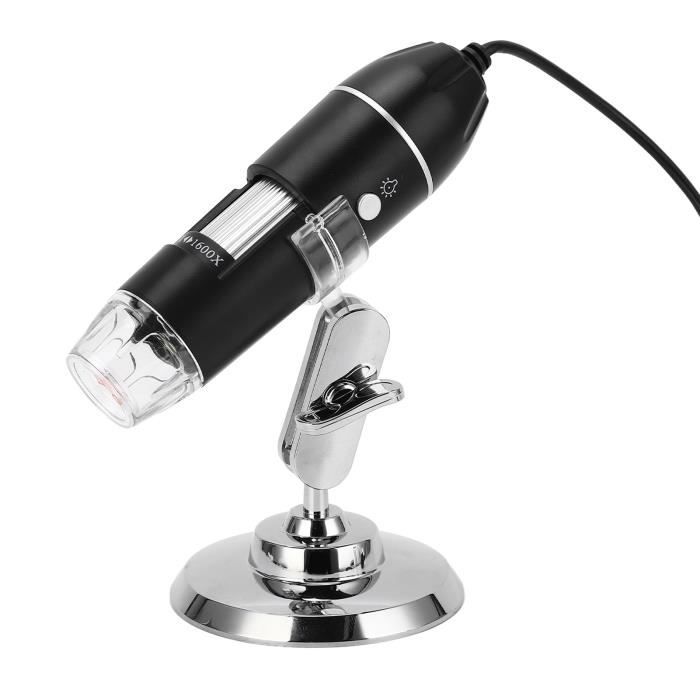 YOSOO Microscope USB Microscope numérique 3 en 1 Port USB HD 1600X Microscope de grossissement