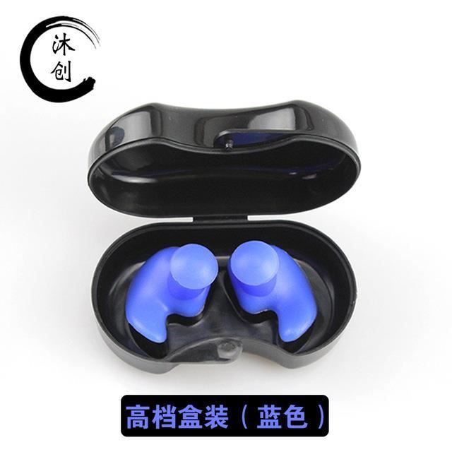 Bouchons D'oreille Silicone Cressi Dry Ear - Bleu Taille Unique Adulte - Pour Natation Et Baignade - Bande élastique - 8