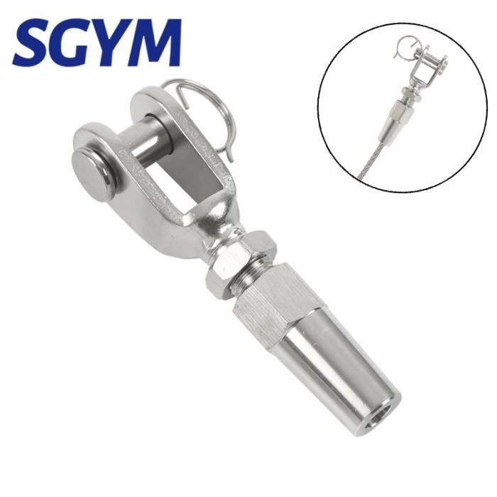 Support De Canne à Pêche 316 – Inox Résistant – Pour Rails De 19 à 25 Mm – Rotation 360°, 30 Angles – Poids 670g