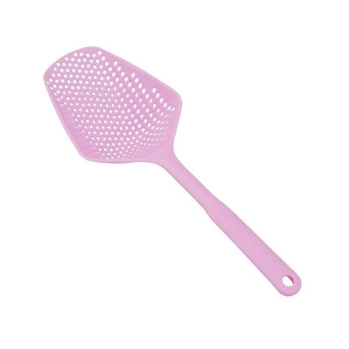 Set De 4 Ustensiles De Cuisine En Silicone - Cuillère, Passoire, Pelle Chinoise, Cuillère Large - Résistant à 230°C