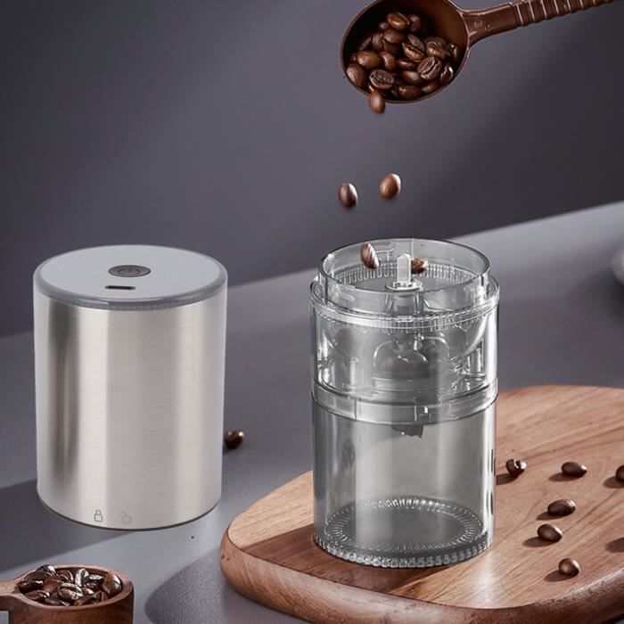 MiBoce Mini Moulin À Grains, Moulin À Café Électrique 550 W