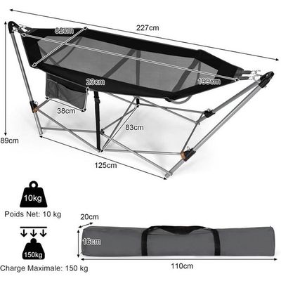 GOPLUS Chaise à Bascule Macramé Suspendue - Siège Hamac Avec Coussins Moelleux, Charge 150 Kg, Style Bohème Pour Intérieur Et Extérieur