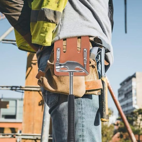 ABI Ceinture porte outils cuir Sac Outils Poche Porte Outil tout