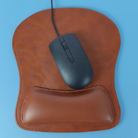 DAMILY® Tapis de souris repose-poignet de clavier de jeu de gel ergonomique  pour ordinateur