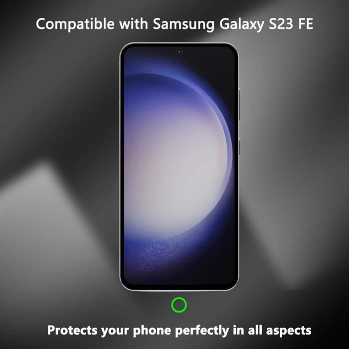 Verre Trempé Pour Samsung Galaxy S23 Fe 5G Protection D'Écran. Galaxy S23 Fe  Verre Trempé Anti Espion 1 Pièces Et D'Objectif [u61] - Cdiscount Téléphonie