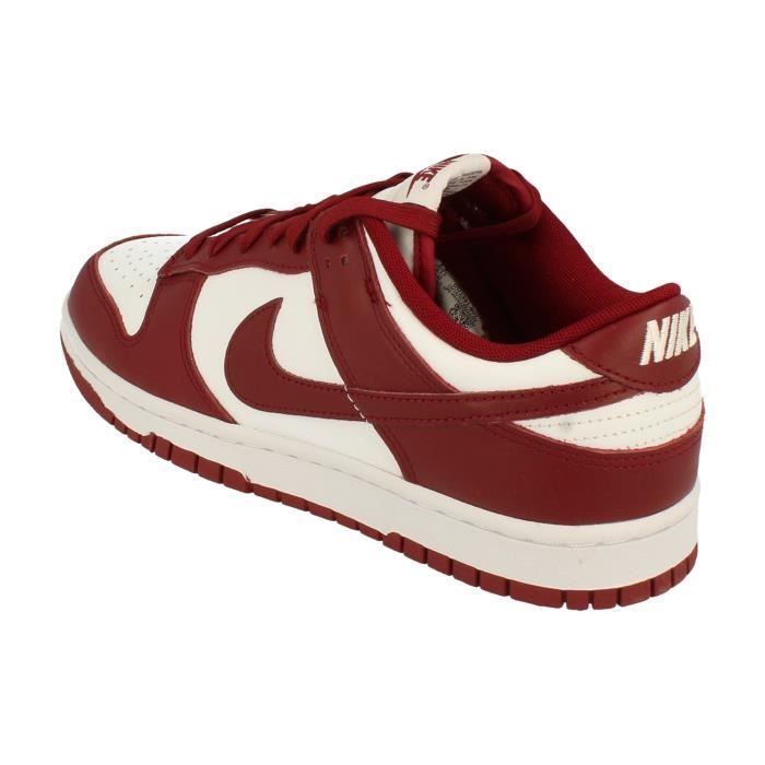 Nike dunk low homme rouge hotsell
