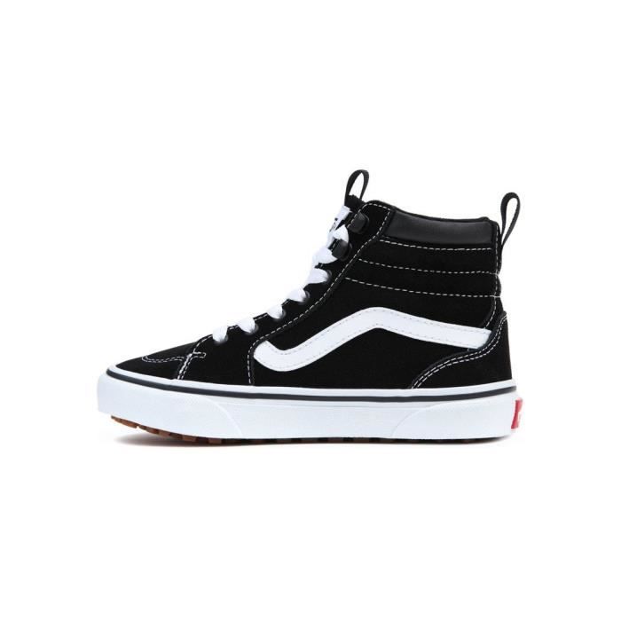 Chaussures Vans Filmore Hi Femme VANS Noir Femme Plat Textile Lacets