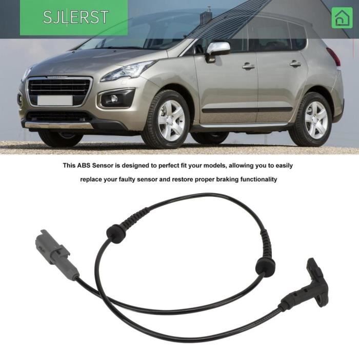 Capteur ABS Arrière Syrisora 4545L0 - Compatible Peugeot 307, 308, Citroën C4 - Remplacement Direct D'origine