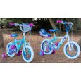 Vélo Fille Huffy Disney La Reine des Neiges - Frozen - Roue 12 pouces 3 - 5 ans + roues d'entraînement-2