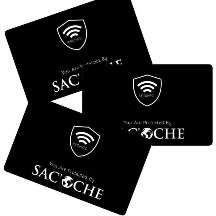 Etui Carte Bancaire Anti Piratage Protection RFID Carte Bleue