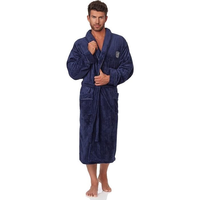 Peignoir Veste d Interieur Homme LL0041 399 Cdiscount Maison