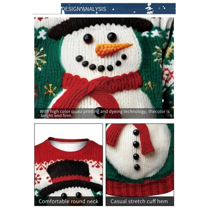 Ocean Plus Sweat-Shirt Unisexe à Manches Longues Pour Homme