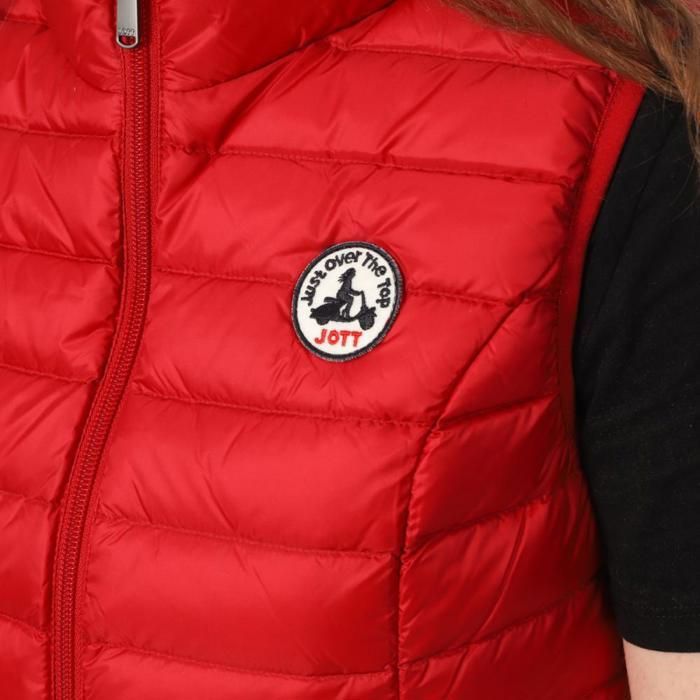 Doudoune Sans Manche Jott Seda Rouge Femme Rouge Cdiscount Pret a Porter