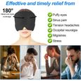 Bonnet Anti Migraine, Masque Migraine, Migraine Miracle, Casque Anti-Migraine Froid, Bandeau Migraine, Migraine Relief Cap-3