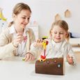 Jeu Magnétique Montessori - Oiseau à Nourrir avec Insectes - Jouet Éducatif pour Enfant de 2 à 4 Ans-3