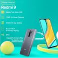 XIAOMI Redmi 9 4+64Go Vert Smartphone Helio G80 6,53 "FHD + Quad caméra 13MP + 8MP + 5MP + 2MP écran 5020mAh-3