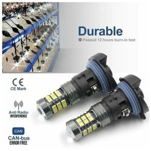 Lumière DRL Feux de Circulation Diurne LED Tricolores Clignotant Lampe de Conduite Convient pour