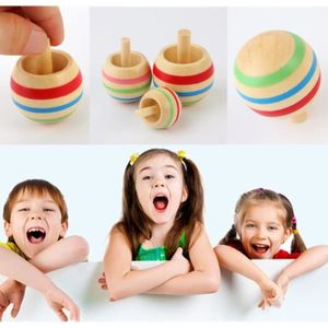 Lot De 6 Toupies à Friction – Gyroscopes à Doigt Colorés – En ABS – Idéal Cadeau Anniversaire Et Fête – Dès 4 Ans – Ludique Et éducatif – Portable
