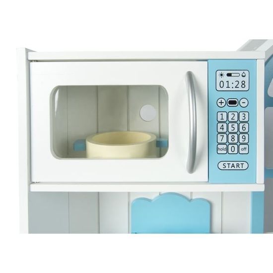 Leomark Bleu Cuisine Royal Cuisine En Bois Jeu D Imitation Cuisine Avec Accessoires Bon Appetit Tableau Cuisiniere Educatif Chef Achat Vente Dinette Cuisine Cdiscount