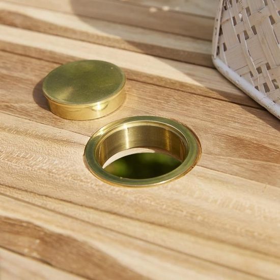 Salon De Jardin En Teck Brut 6 Personnes Achat Vente Ensemble