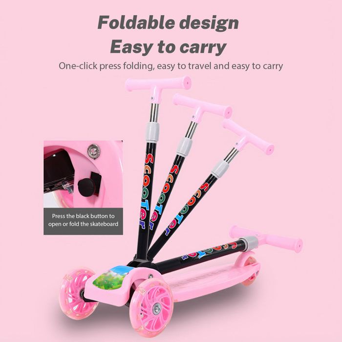 Trottinette Enfant Pliable 2 Roues Patinette Pliante Enfant De 4 à 13 Trottinette Enfant Pliable 2 Roues Patinette Pliante Enfant De 4 à 13