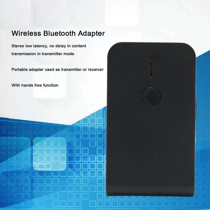 DockLinQ Pro Adaptateur Bluetooth 5.0 AptX – Récepteur Faible Latence, Prise Jack 3,5 Mm