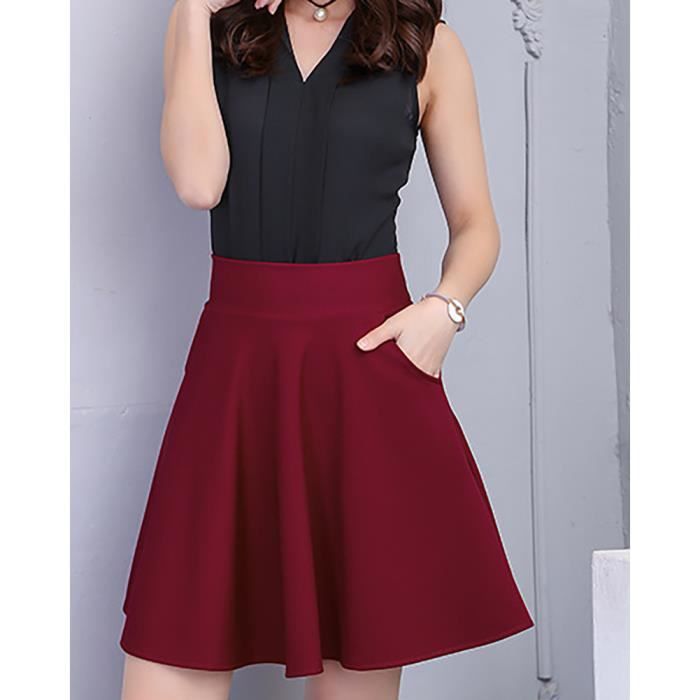 Jupe hot sale plissée genoux
