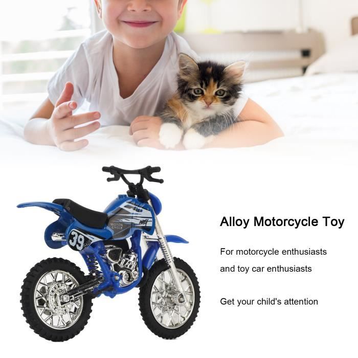 VGEBY jouet de moto Alliage Moto Jouet Ornement Réaliste Diecast