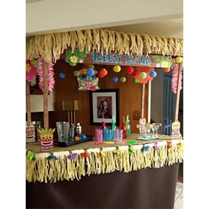 Jupe de table raphia shop