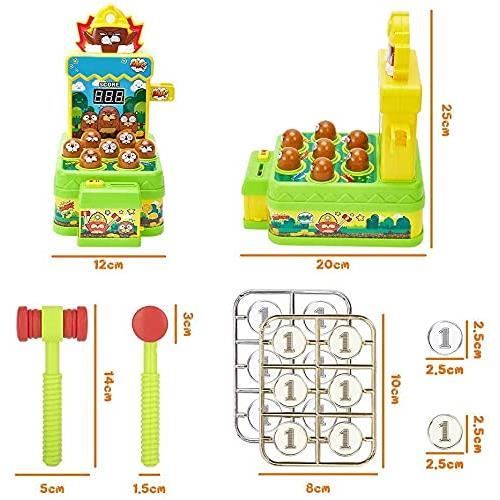 Jeu De Taupe éducatif Pour Enfants 2-6 Ans - 5 Modes De Jeu - Marteau Interactif - Cadeau Garçon/fille