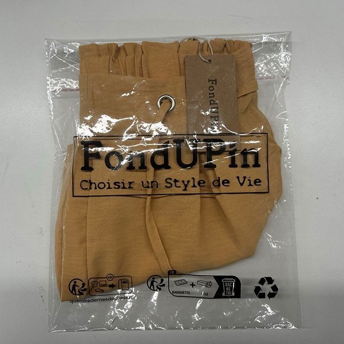 Shorts Femme Taille Haute Jambes Larges - Élastique Dos - 100% Polyester - Style Décontracté Été