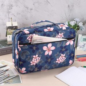 Trousse à Crayons Ronde - Motif Sirène - Pour Enfants, école, Bureau Ou Voyage