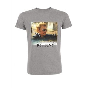 Générique Sweat Johnny Hallyday Homme Gris Générique Sweat Johnny Hallyday Homme Gris