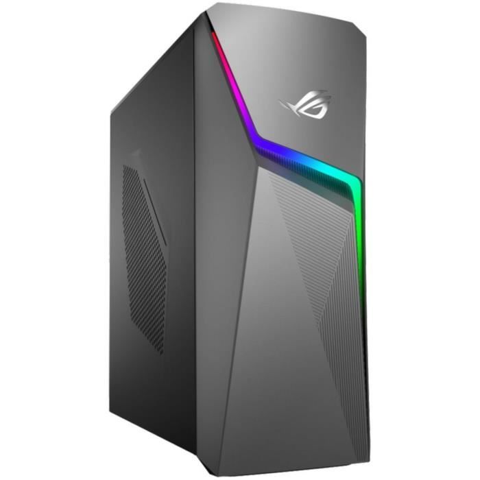 Ordinateur de bureau ASUS Unité Centrale Gamer ROG GL10CS-FR149T - i5-9400 - RAM 8Go - Stockage 512Go - GTX1660Ti 6Go - Windows 10 pas cher Ordinateur de bureau ASUS Unité Centrale Gamer ROG GL10CS-FR149T - i5-9400 - RAM 8Go - Stockage 512Go - GTX1660Ti 6Go - Windows 10 pas cher