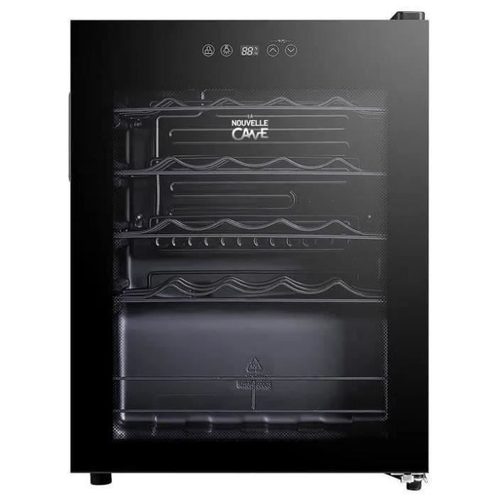 La Nouvelle Cave by Continental Edison Cave à vin 24 bouteilles, compresseur, noir