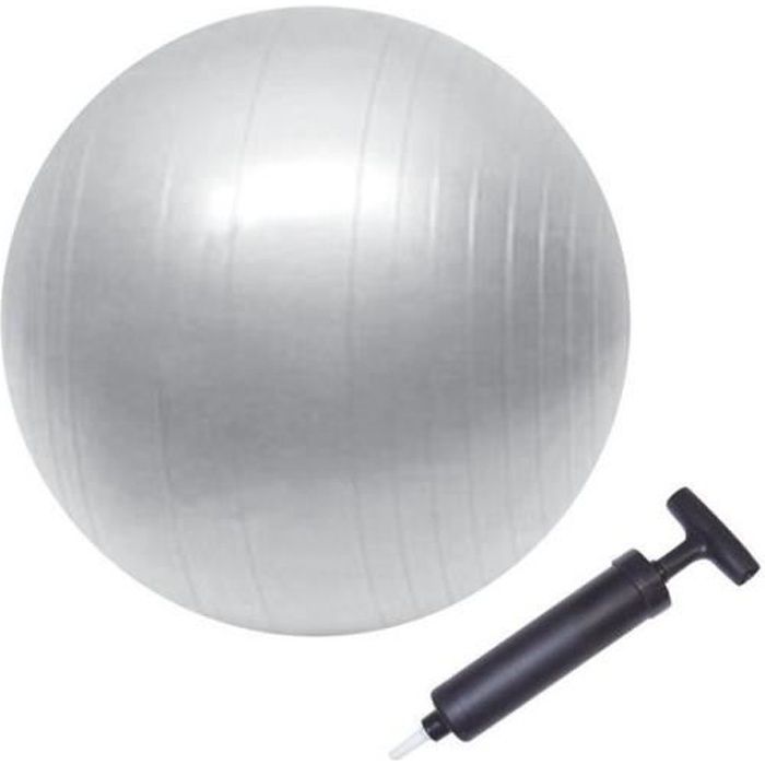 BODY ONE - Ballon de gym taille : 75cm - avec pompe