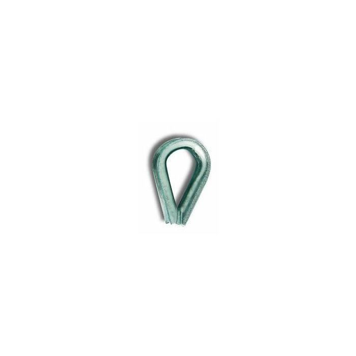 Serre-câble étrier - Acier zingué - Pour câble Ø 10 mm