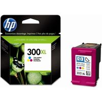 HP 300XL Cartouche d'encre Trois couleurs (Cyan, Magenta, Jaune) grande capacité authentique (CC644EE)