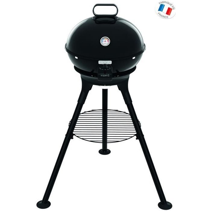 TEFAL YY2944FB Barbecue Aromati'Q pieds + grille fonte + accessoires