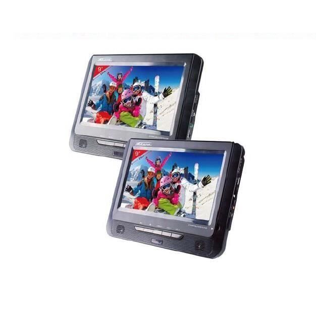 TAKARA VRT199 Lecteur DVD Portable 2 Combinés 9-