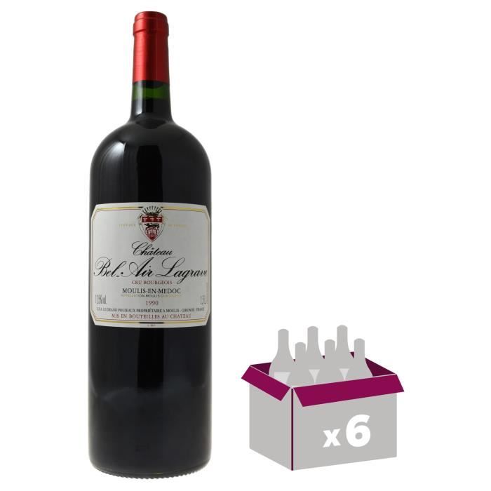 Château Bel Air Lagrave 1994- Moulis en Médoc-Vin Rouge de Bordeaux Magnum