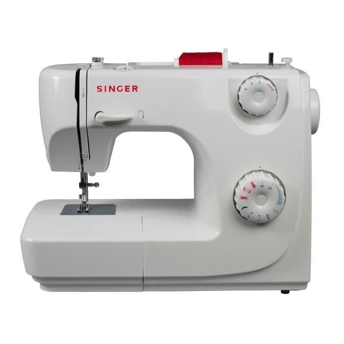 SINGER Machine à coudre 8280 Standard - 16 points - 6 griffes - Blanc